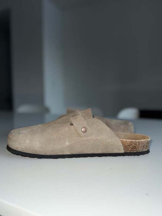 Project Cloud Belmont Men\'s Suede Leather Clogs with Memory Foam main image 5
